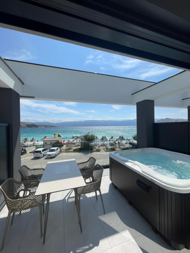 Villa San Sebastian-Direct Sea View Baška Dış mekan fotoğraf