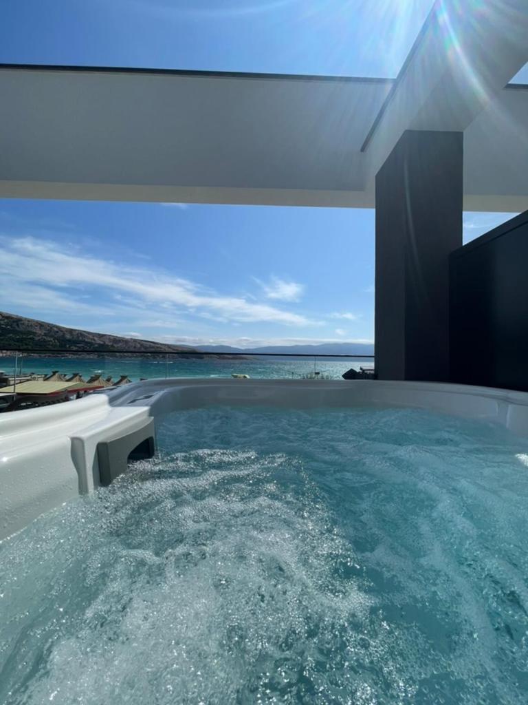 Villa San Sebastian-Direct Sea View Baška Dış mekan fotoğraf